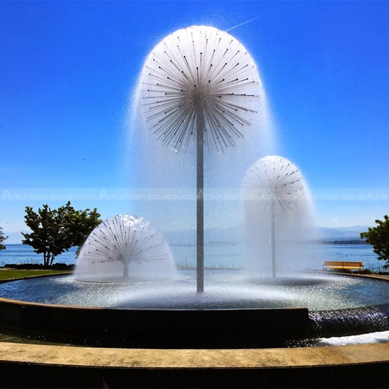 dandelion water fountain