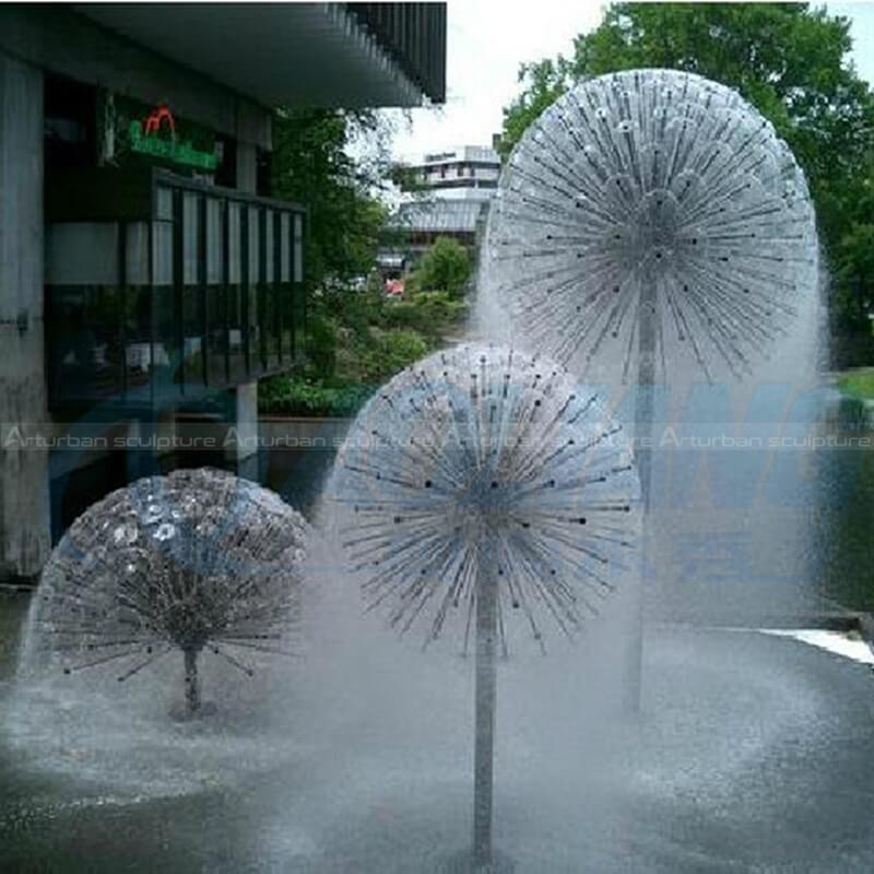 dandelion water fountain