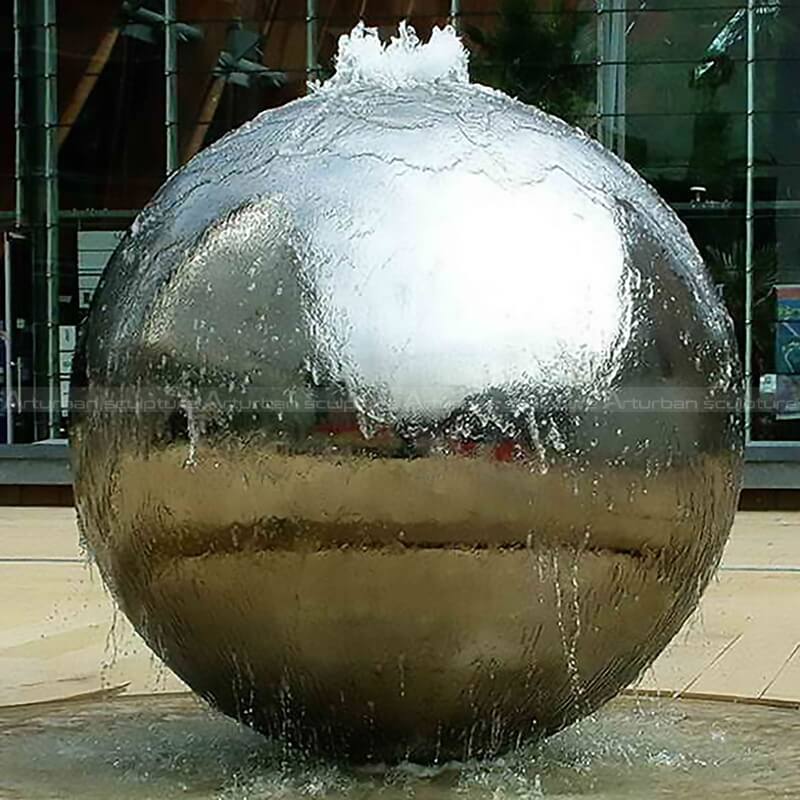 round ball water feature