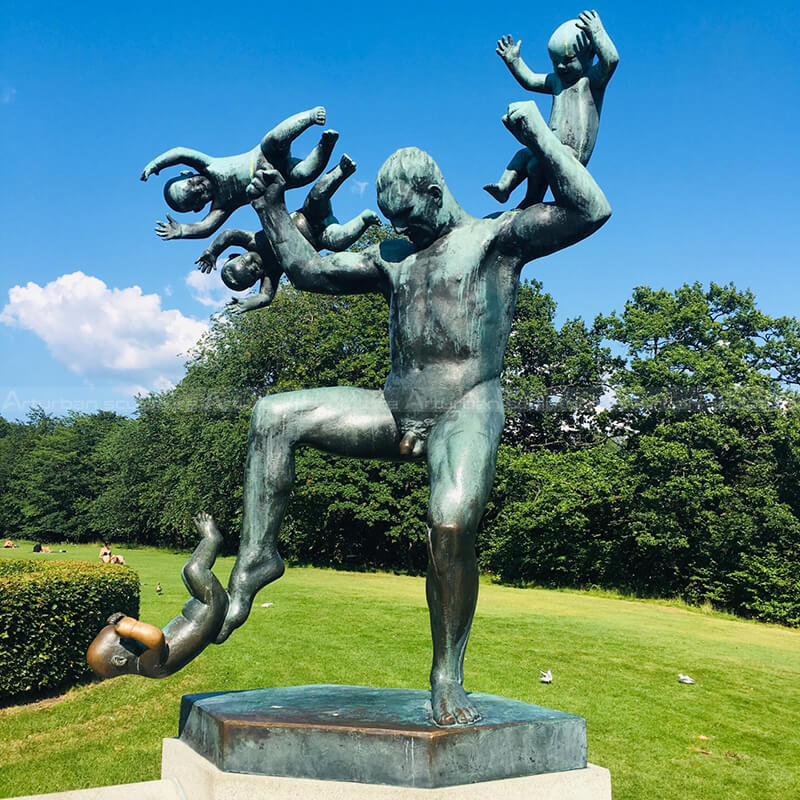 gustav vigeland sculpture