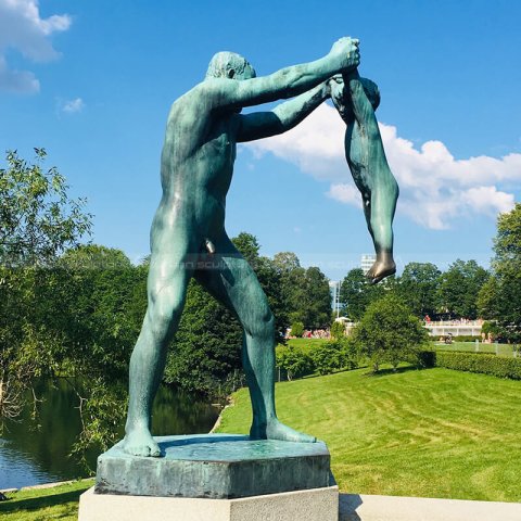 gustav vigeland sculpture