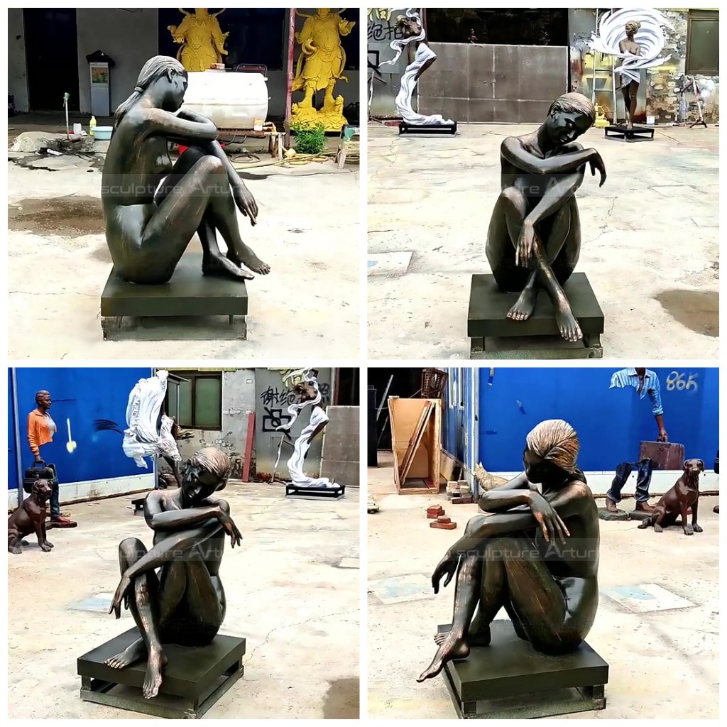 nude sculpture woman