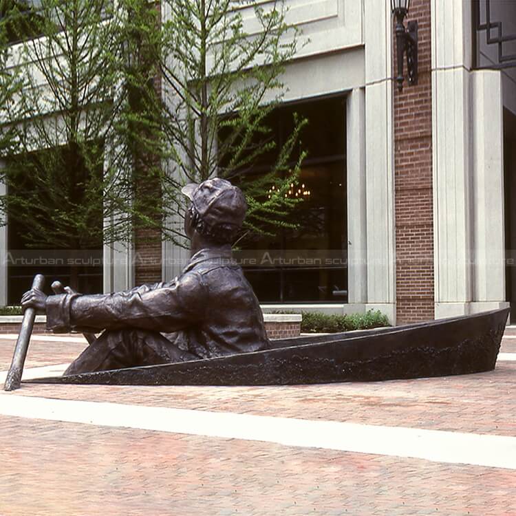 oarsman statue