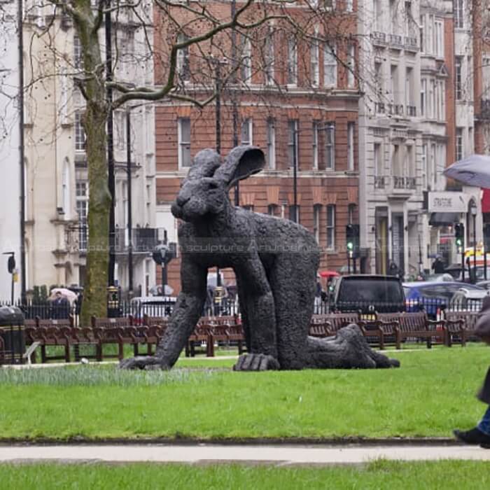 sophie ryder rabbit sculptures