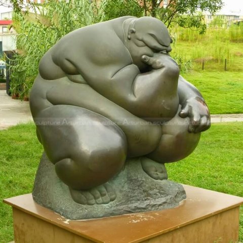 fat man sculpture