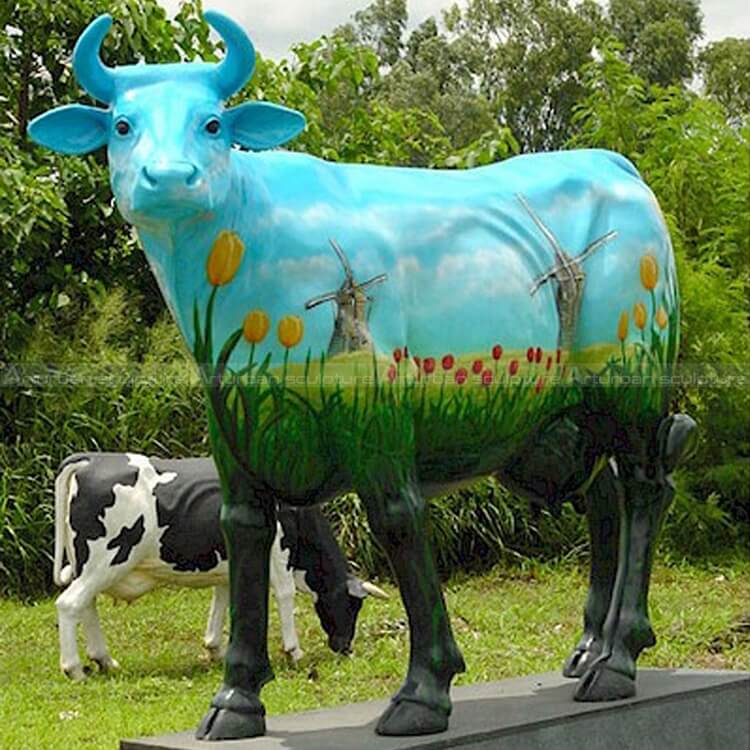 Life Size Cow Statue