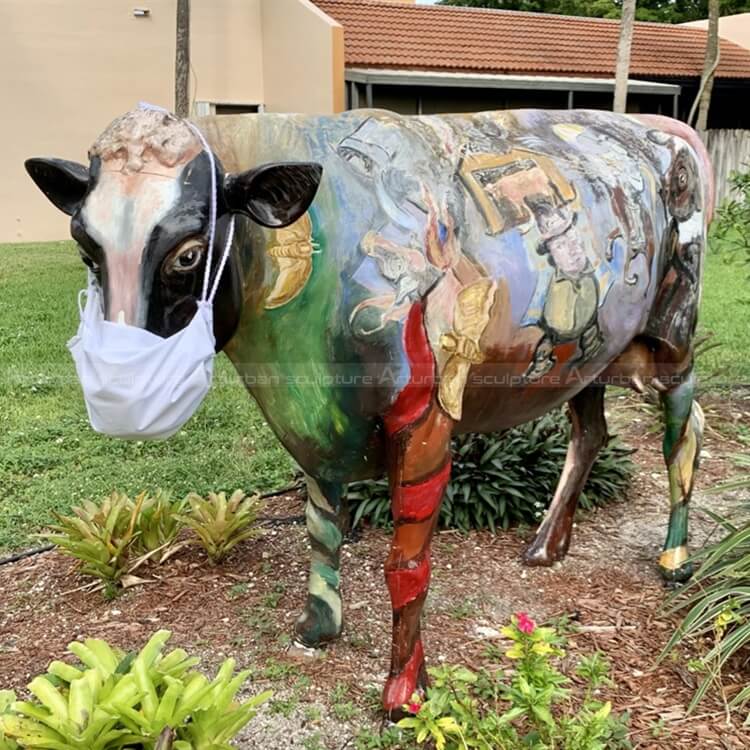 Life Size Cow Statue