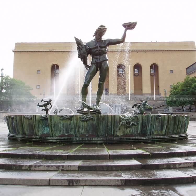 king neptune garden statue