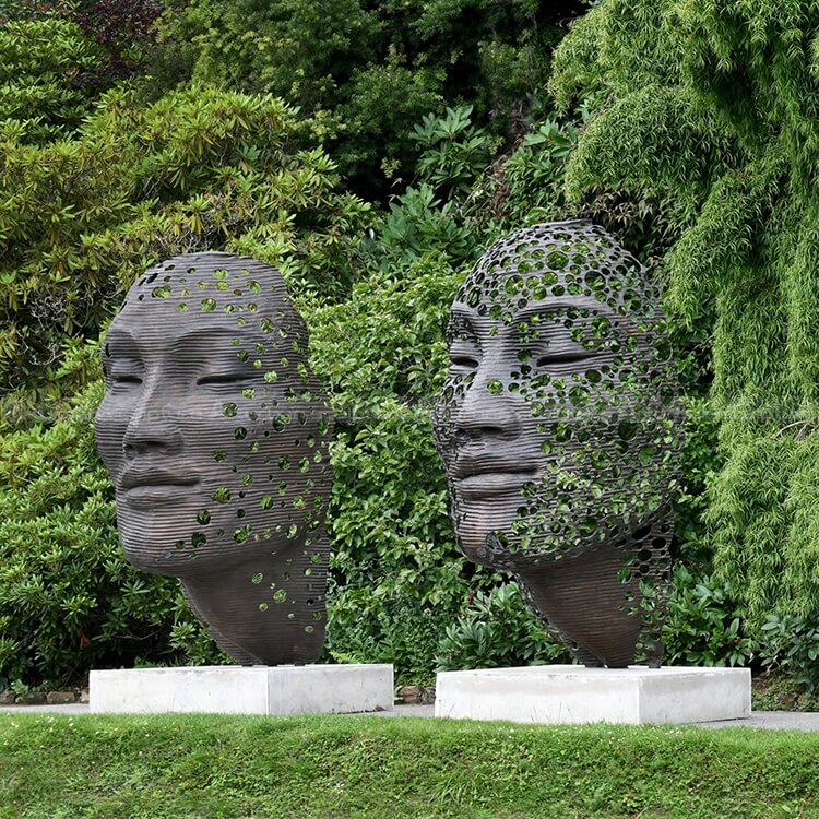 face sculpture decor