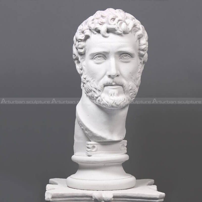 roman man bust