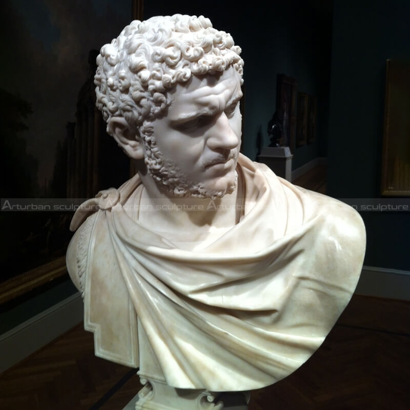 roman man bust