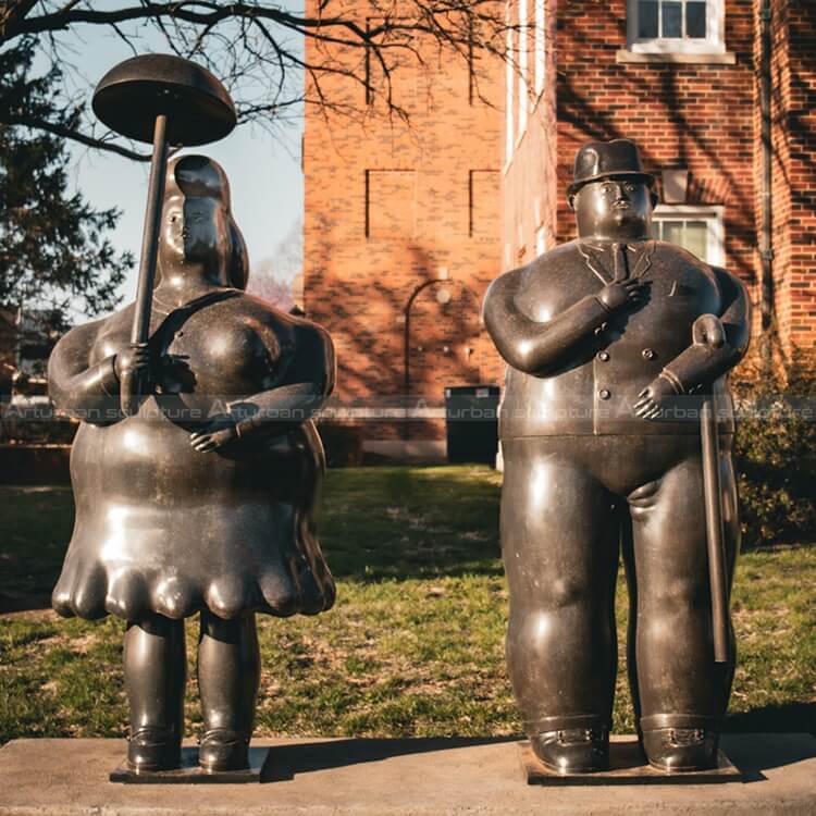 colombian fat statues