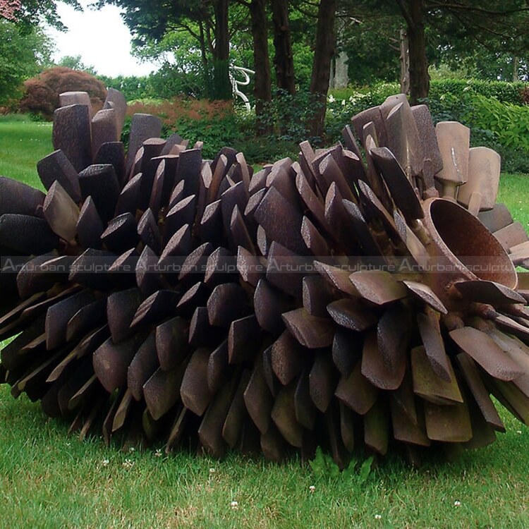 giant pine cone sculpture