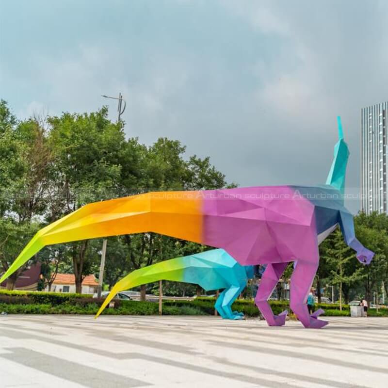 giant dinosaur statue