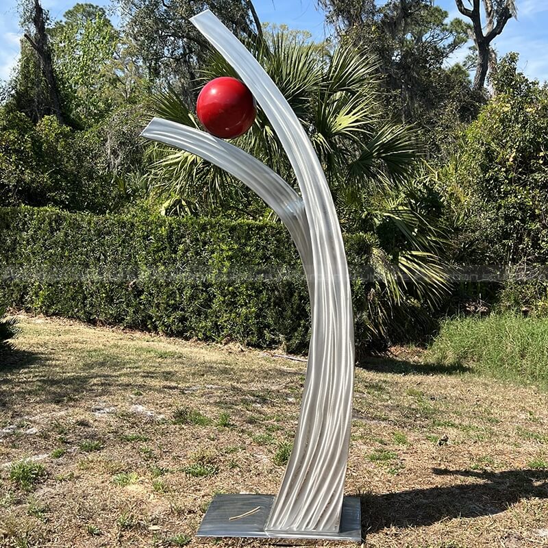 organic metal sculpture