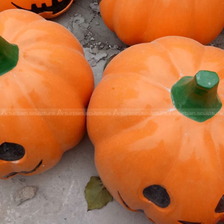 Halloween Pumpkin Sculpture