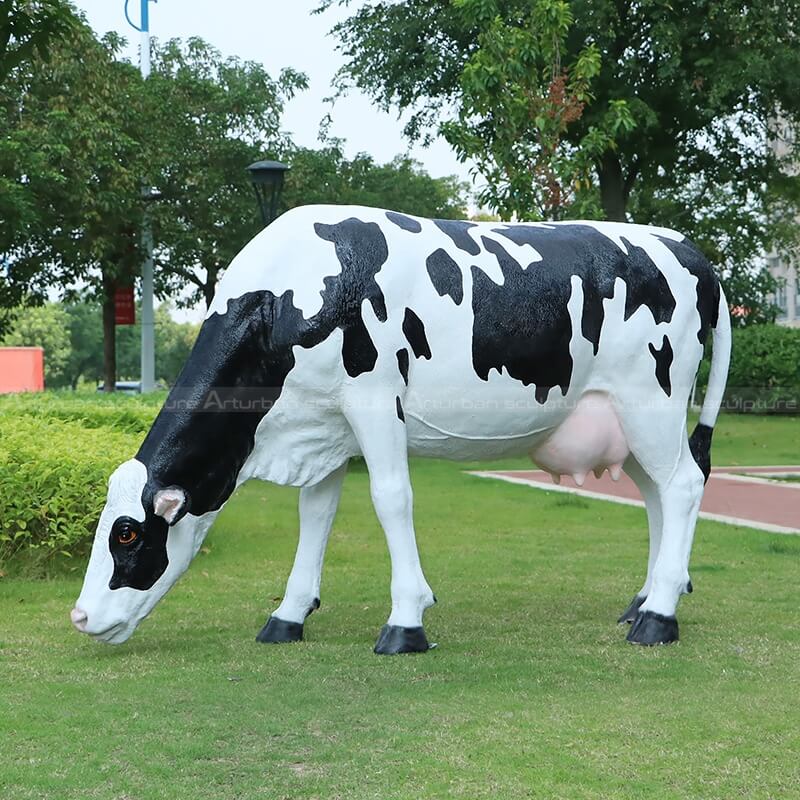 full size cow statue