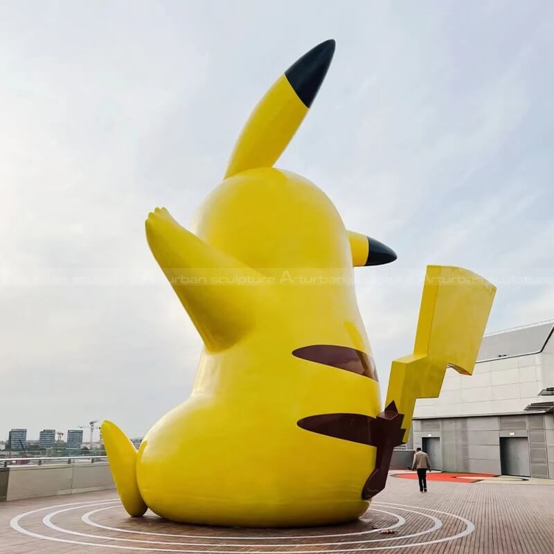 giant pikachu statue