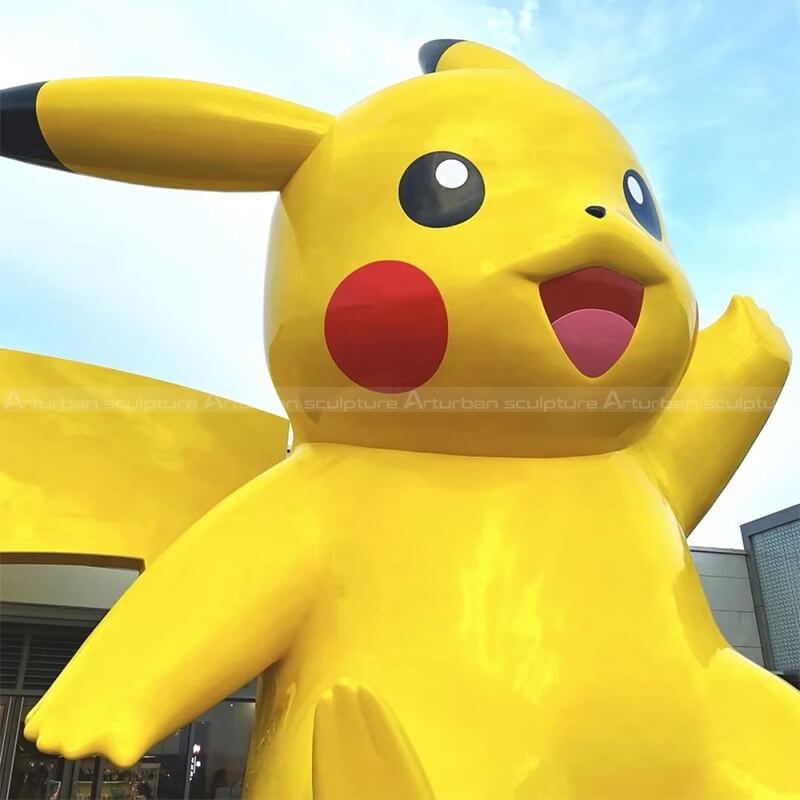 giant pikachu statue