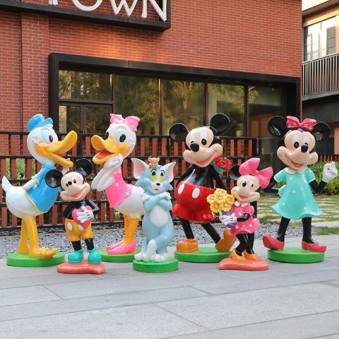 large disney garden statues