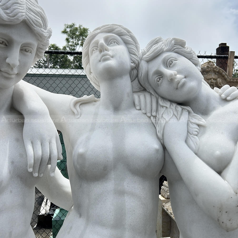 the three graces statue for sale