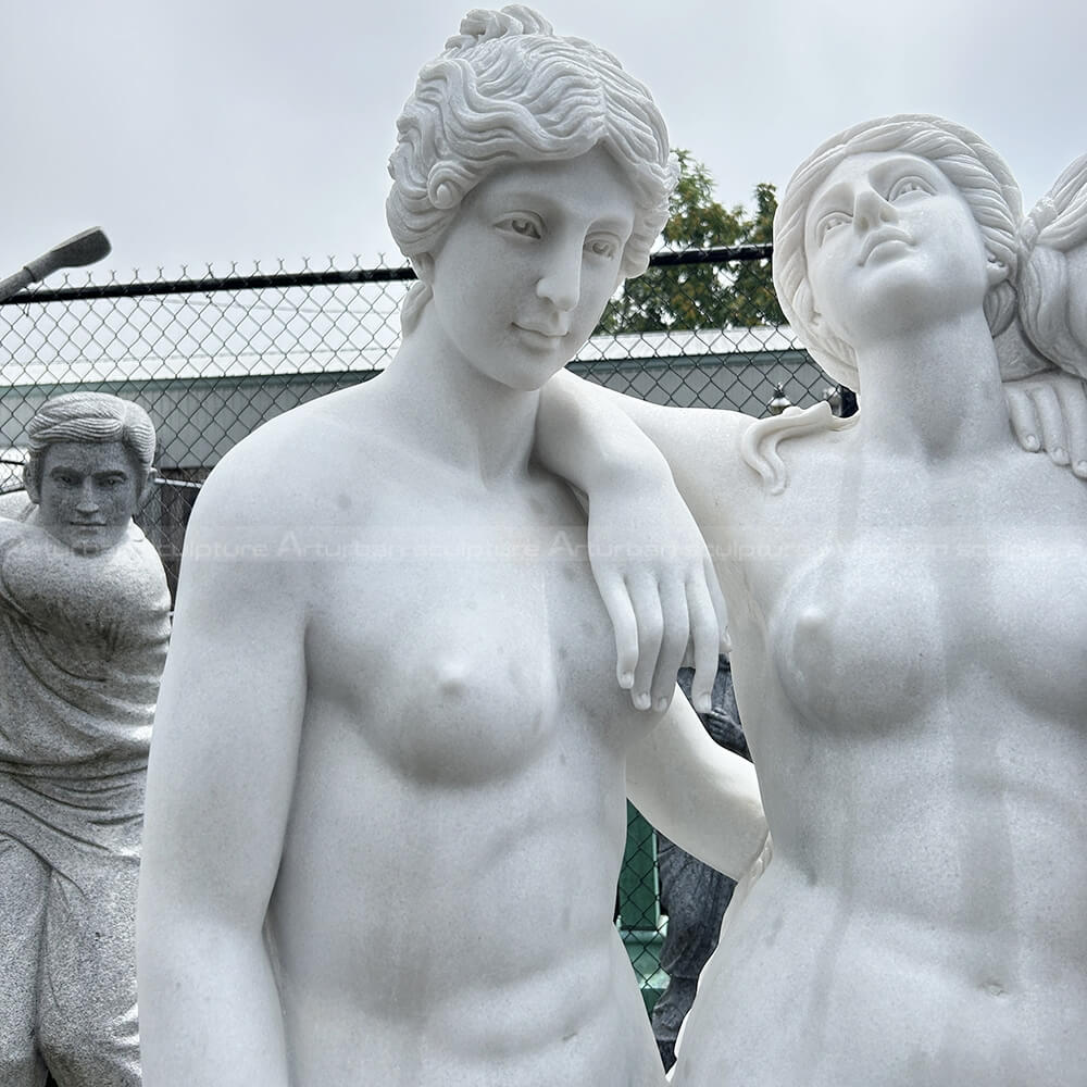 the three graces statue for sale