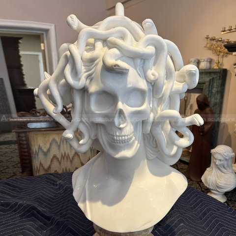 medusa head bust