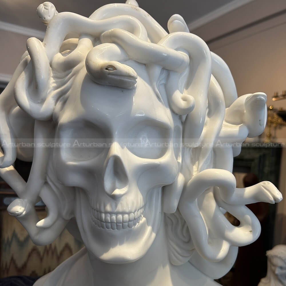 medusa head bust