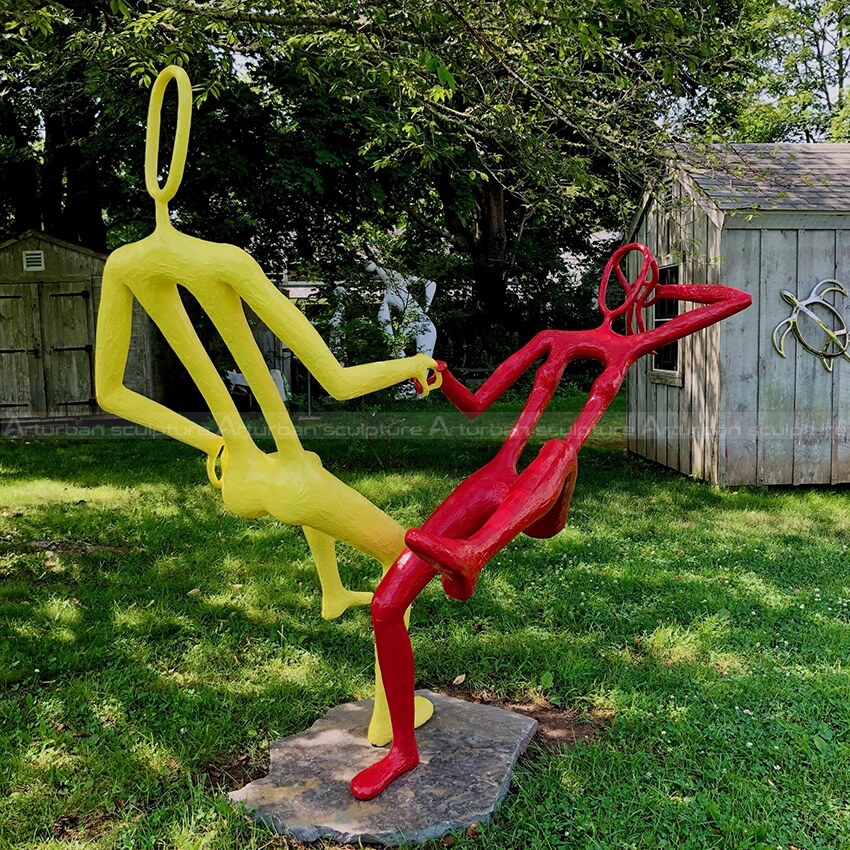 large modern outdoor sculpture