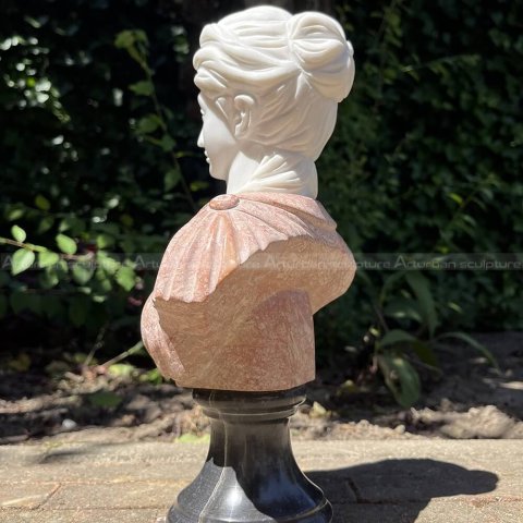 marble woman bust