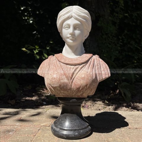 marble woman bust