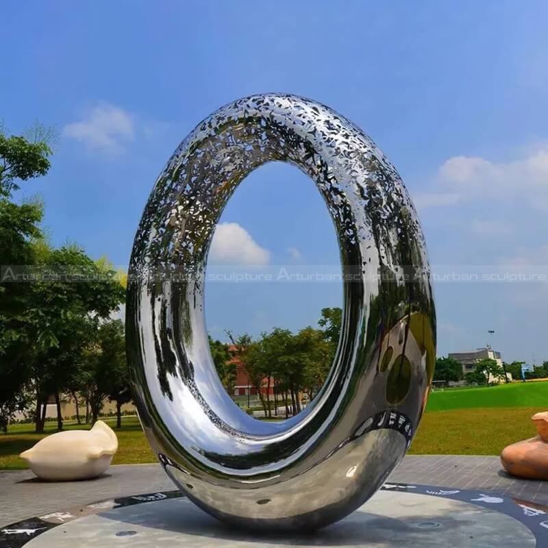 stainless steel garden sculptures for sale