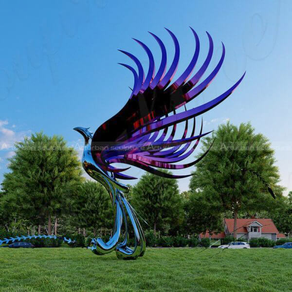 phoenix rising sculpture