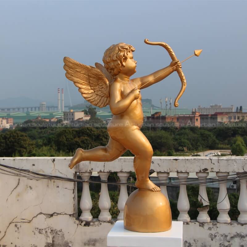 cupid garden statue