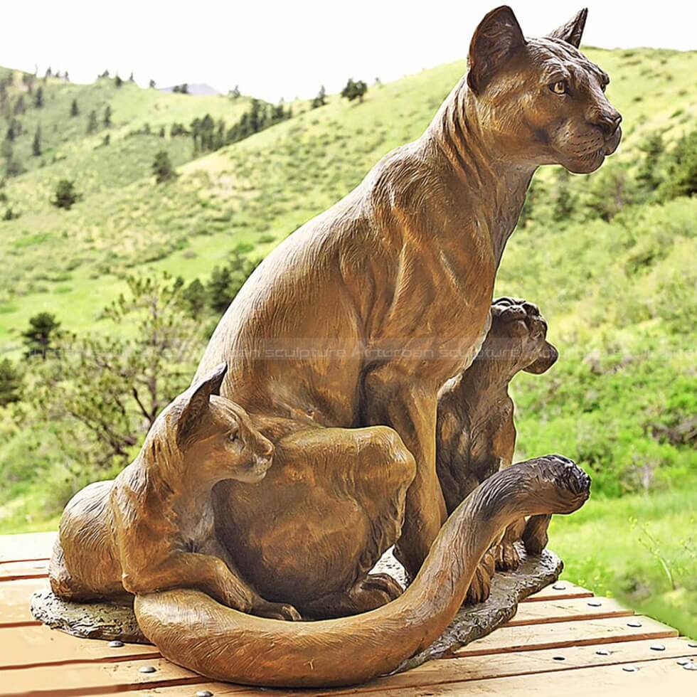 lioness sculpture