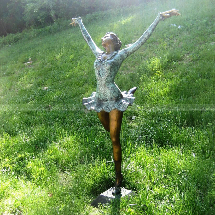 ballerina garden sculpture