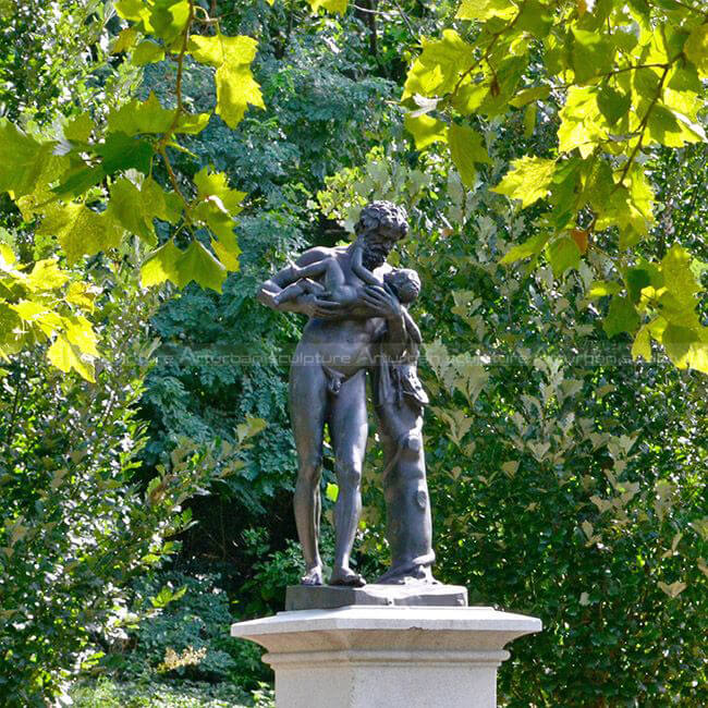 silenus and dionysus sculpture