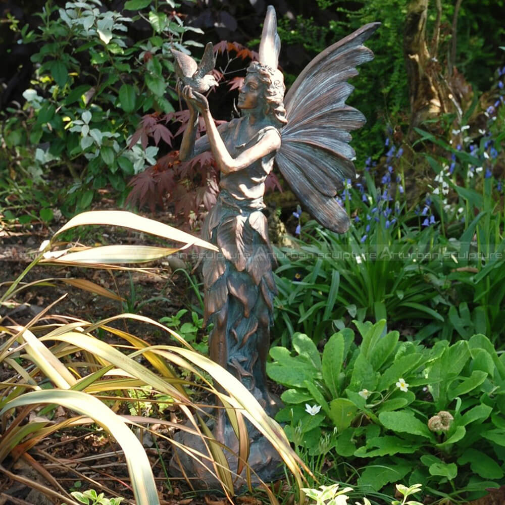 metal fairy garden art