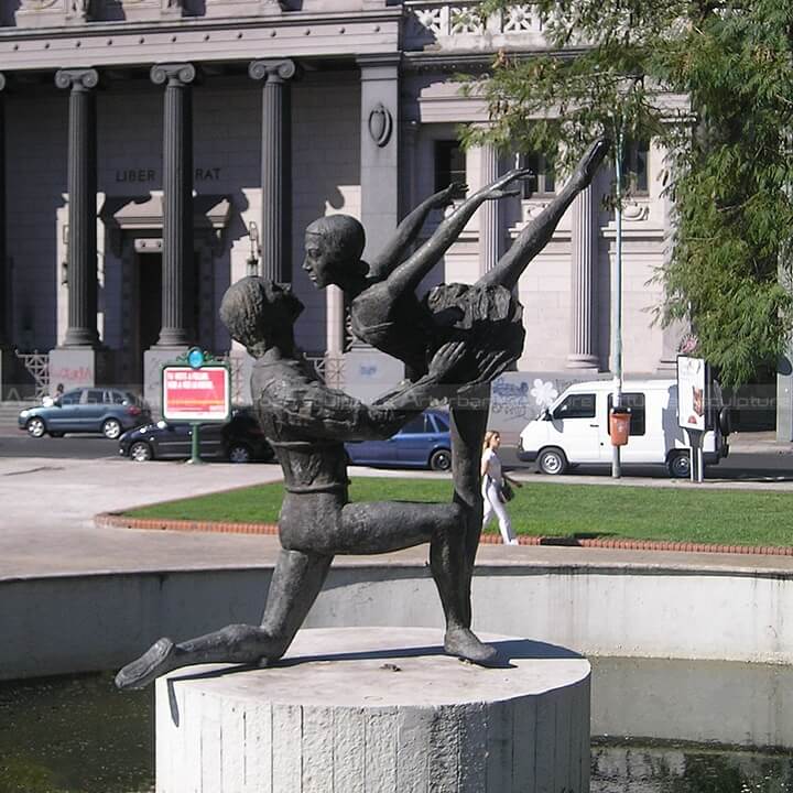 bronze ballet dancer figurines