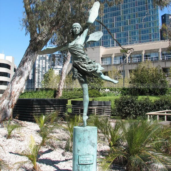 art deco dancer sculpture