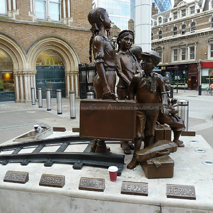 kindertransport statue