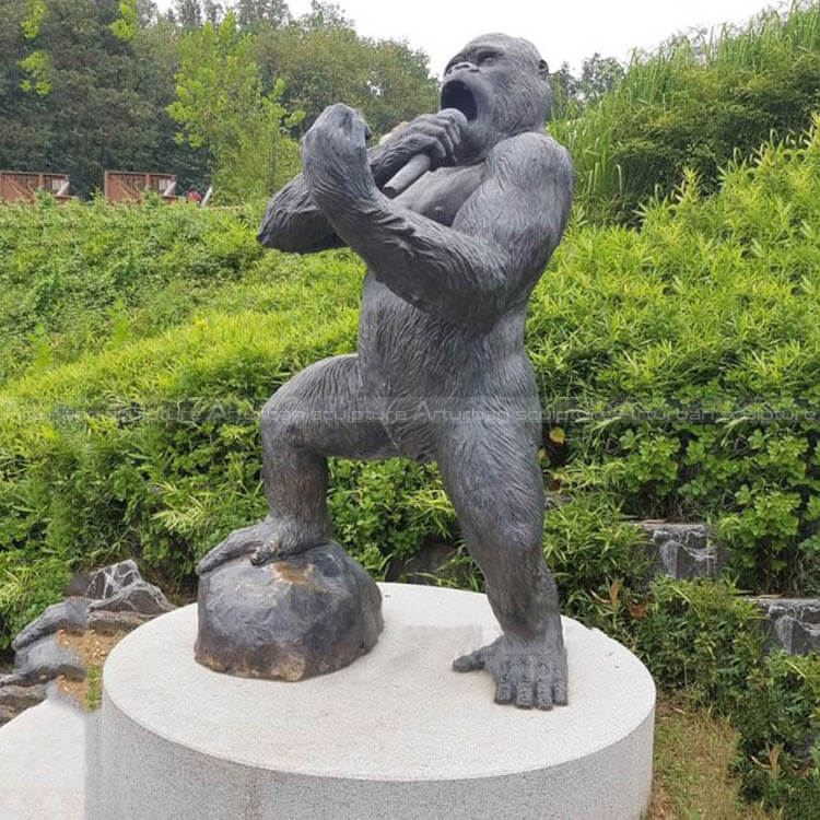 gorilla statue art