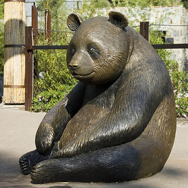 panda garden statue