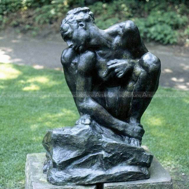 auguste rodin crouching woman