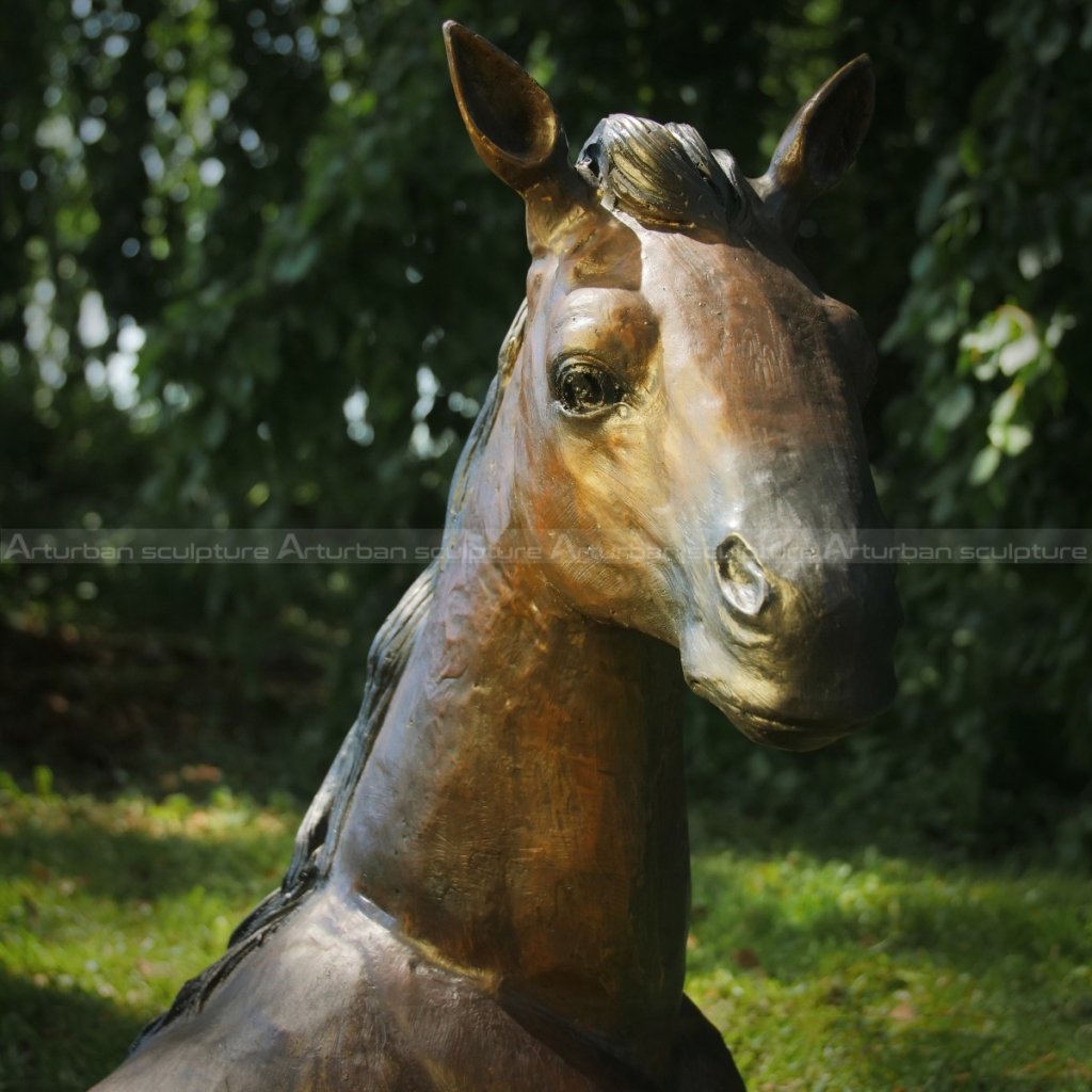 garden horse statues for sale