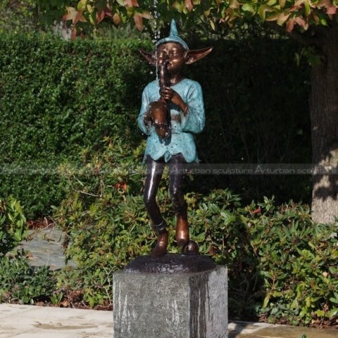 outdoor fairy fountain