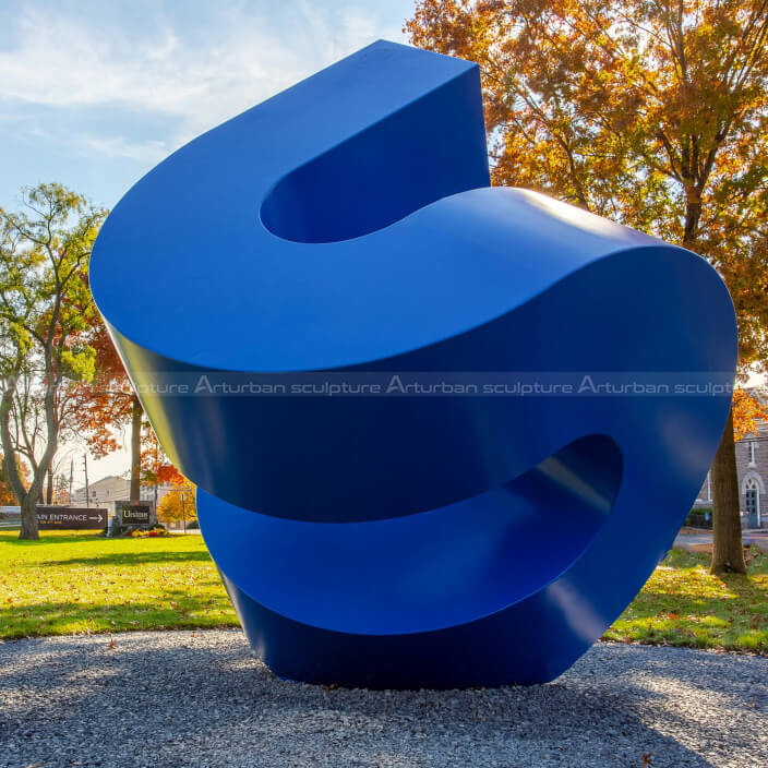 cubed curve sculpture