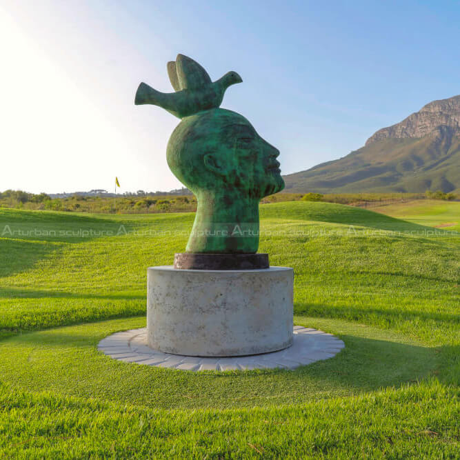 man head sculpture