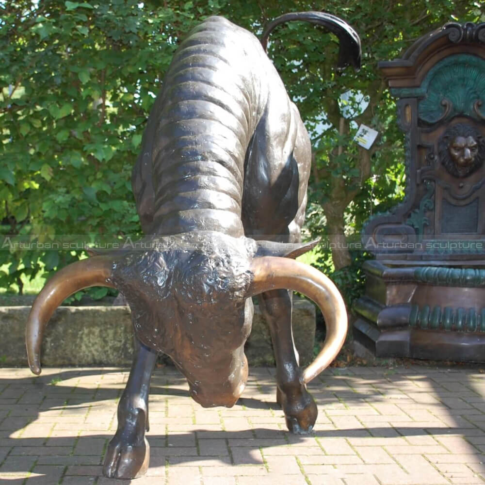 spanish bull sculpture