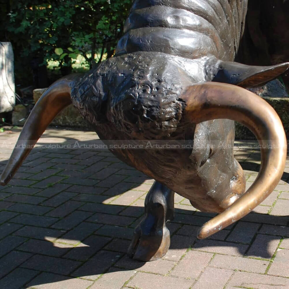 spanish bull sculpture